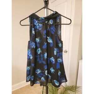 Pink Tartan Silk Halter Tie Blouse